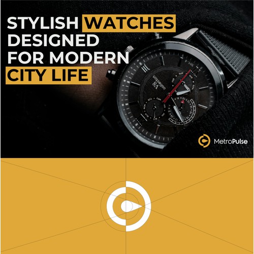 Logo and Identity for a Micro-Brand of Casual Watches