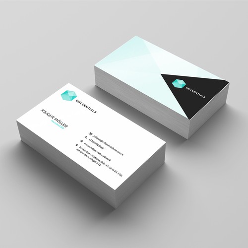 Influencer Marketing Platform needs powerful business cards