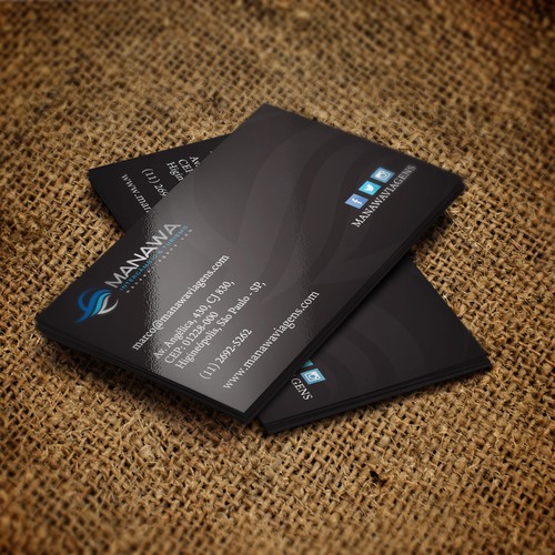 Business card for Manawa