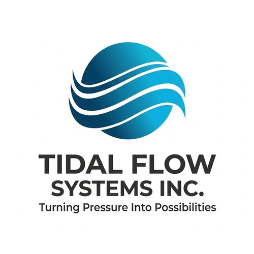Tidal Flow Systems – Corporate Identity & Industrial Logo Design