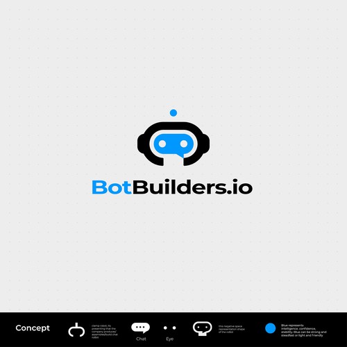 BotBuilders Logo (Chat Bot theme concept))