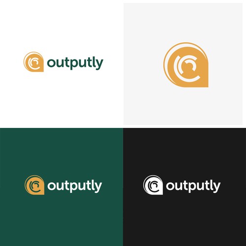 Outputly logo design
