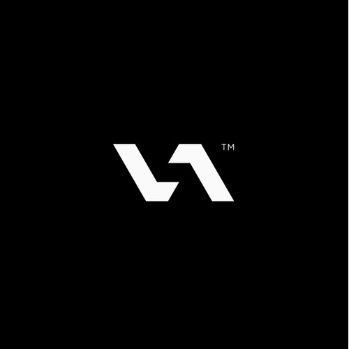 minimalist VA monogram