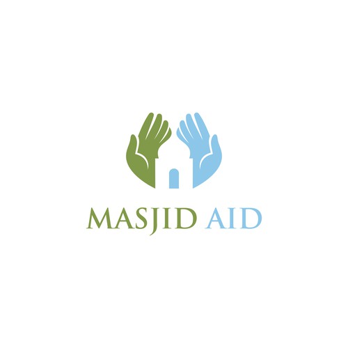 Simple and unique logo for Masjid Aid