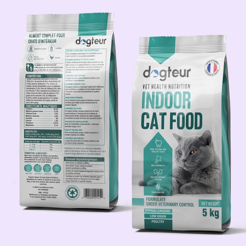 Packaging for cat veterinary food / Packaging