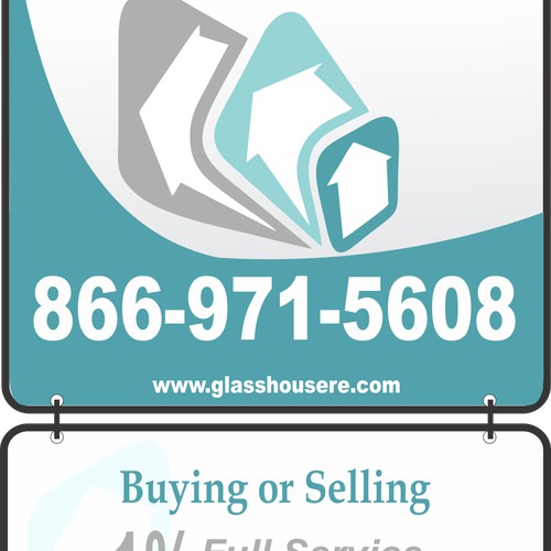 Design Attractive Real Estate Sign Panel