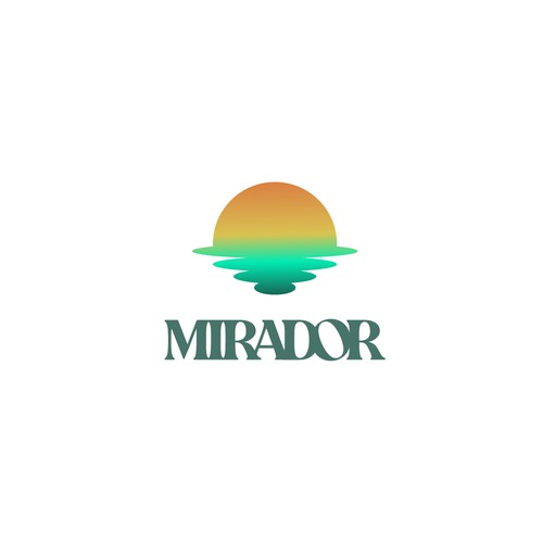 Logo for a beautiful villa off the Californian coast.