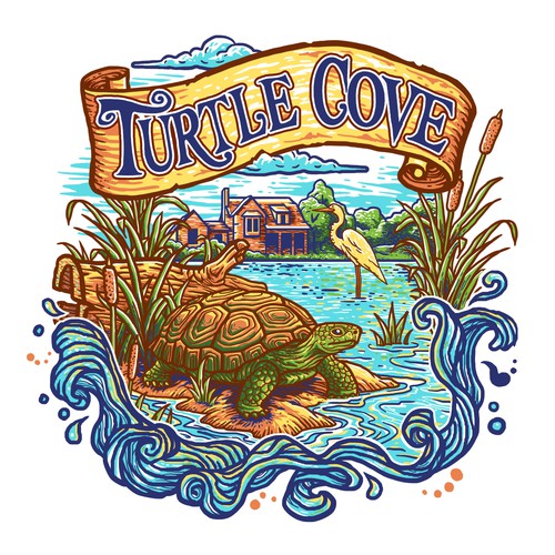 Turtle Cove Tees Design