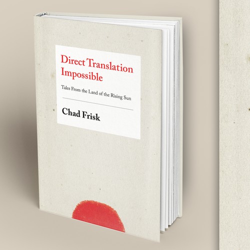 Create a Japanese Themed Book Cover for "Direct Translation Impossible"