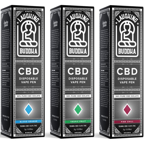 Laughing Buddha | Vape Pen Packaging Design