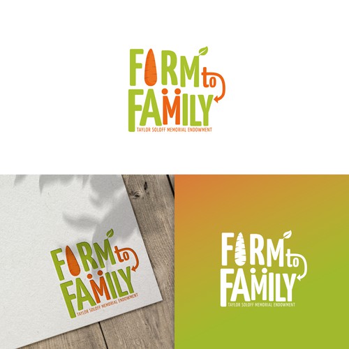 farm to family logo design