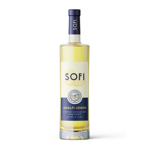 Liqueur label - Design a line extension for existing brand