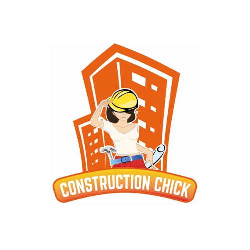 Create a fun logo for a female construction website 