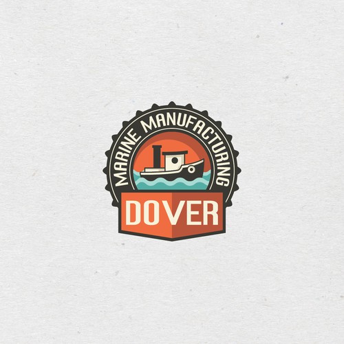 Logo concept for marine manufacturing company