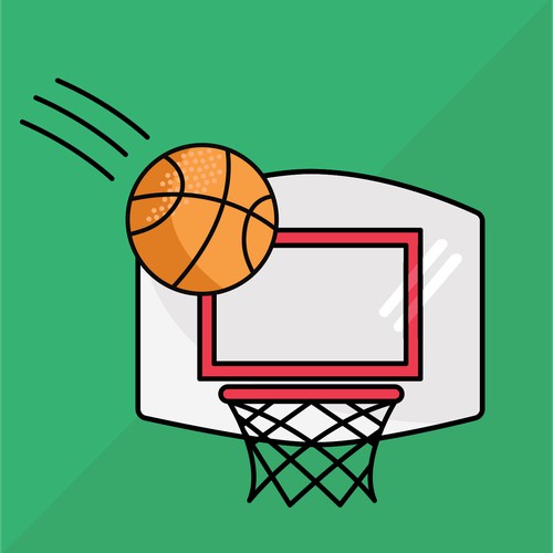 Basketball Illustration