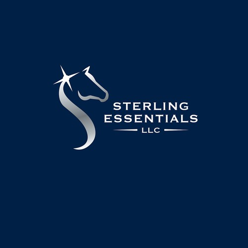 Logo for high-end equestrian product supply company.