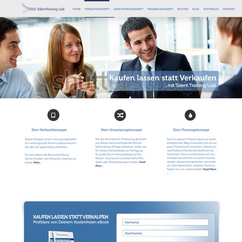 ReDesign einer Wordpress-Seite