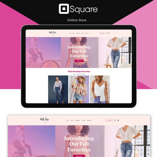 Square online store