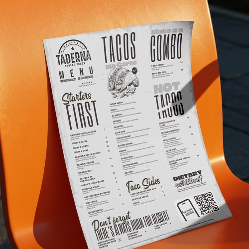 Menu design