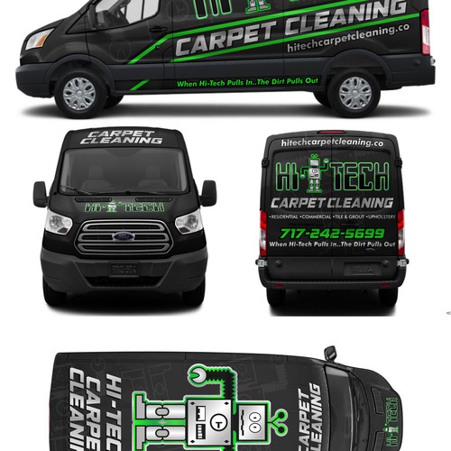 Hi-TECH carpet cleaning