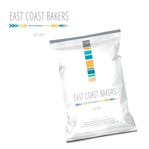 Logo concept for bakery East Coast Bakers