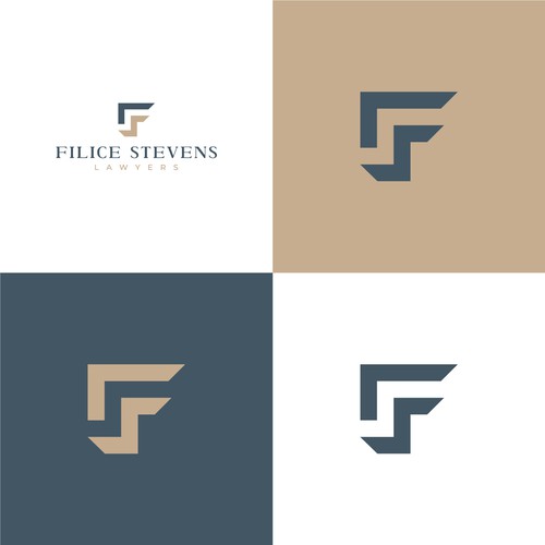 Sleek and Professional Logo for Filice Stevens Lawyers