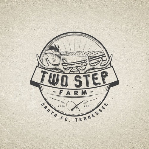 TWO STEP FARM LOGO