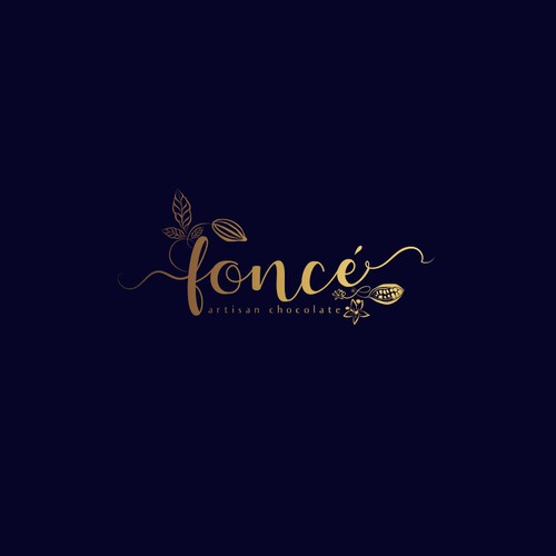 Logo concept for high end artisan chocolate - Foncé