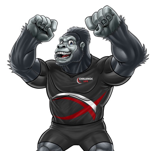 Gorilla Mascot