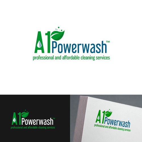 A1Powerwash logo