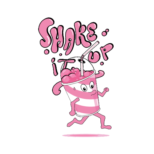 Shake It Up (Milkshake Logo)