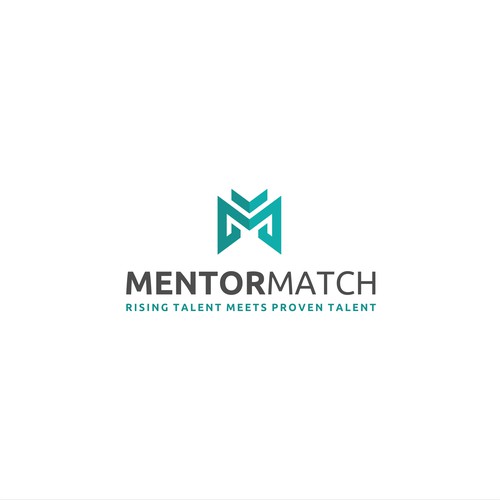 Bold Modern Logo for Mentor Match
