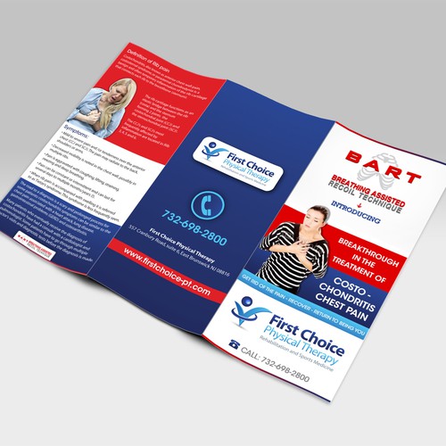 Help First Choice Physical Therapy with a new brochure design