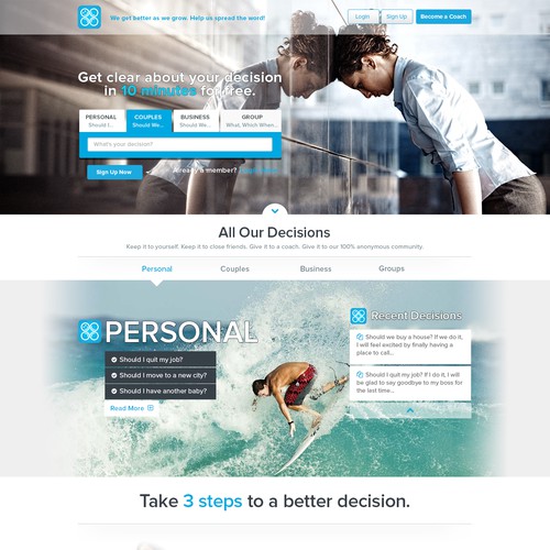 Hey great designers, meet Cloverpop.com! Hot SF startup needs modern, beautiful, emotional design.