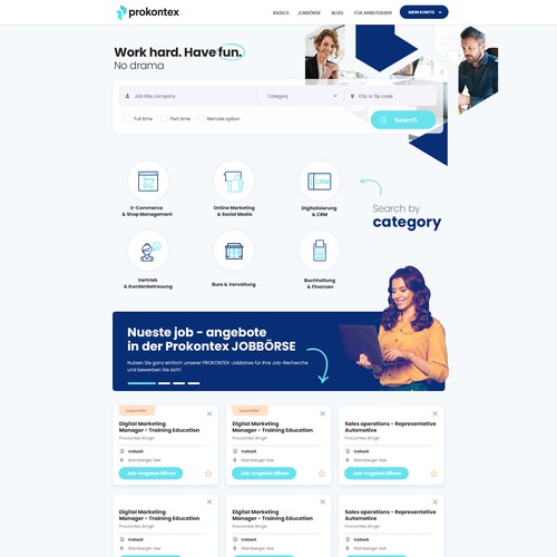 Prokontex - employment platform