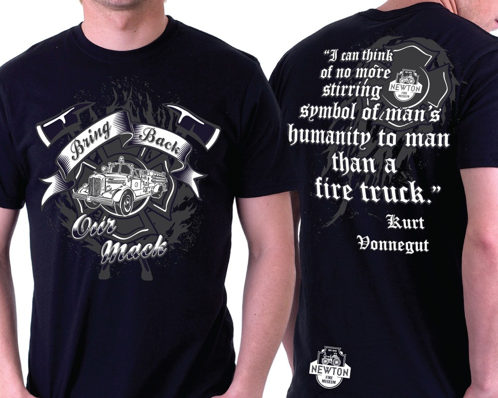 Design a fire truck t-shirt - fundraiser for firefighters