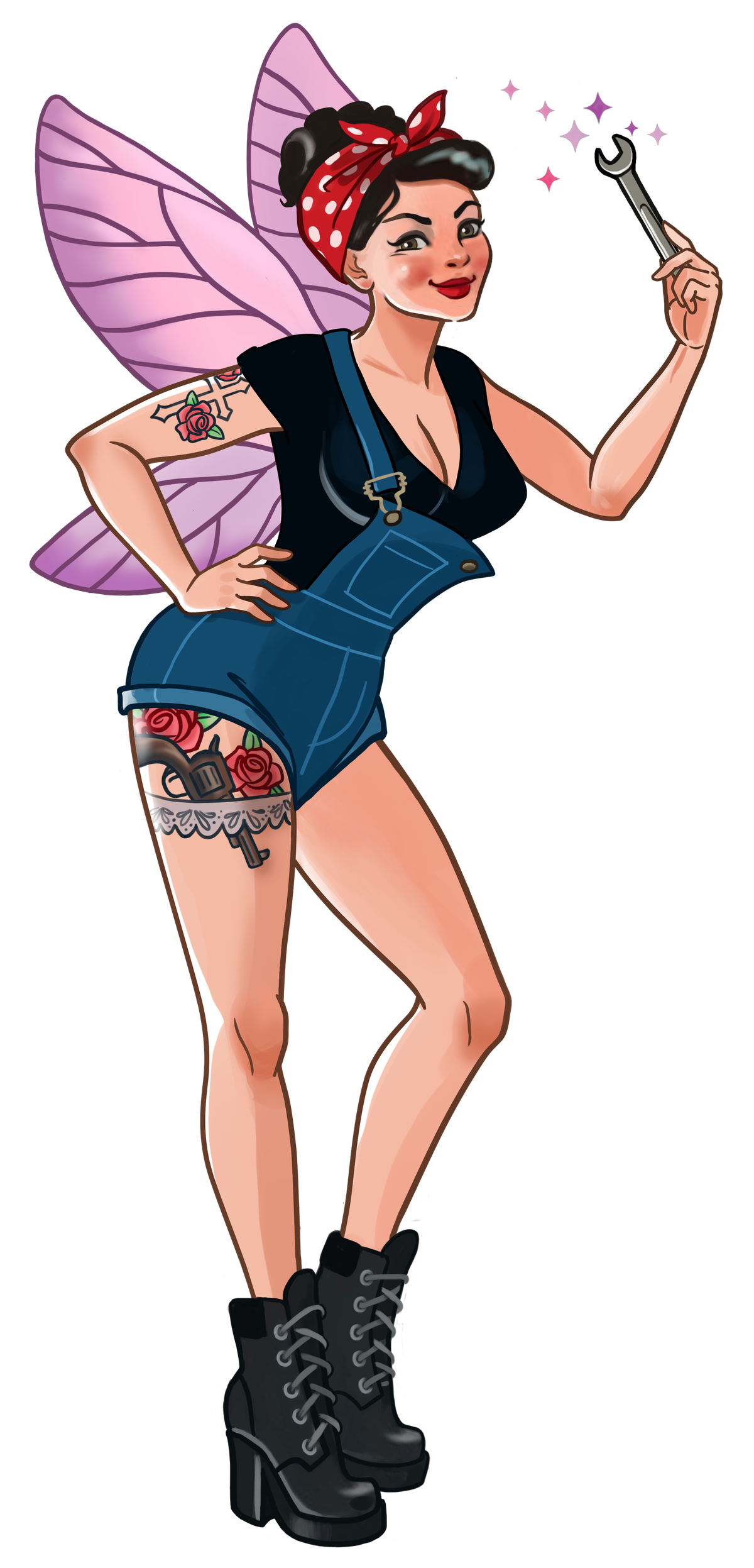 pinup mechanic for garage