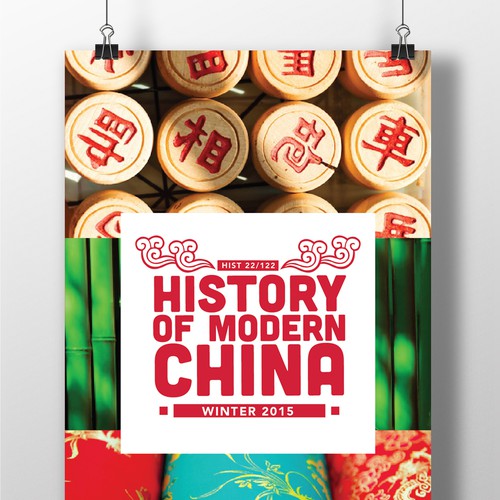 Poster for "History of Modern China" University Course
