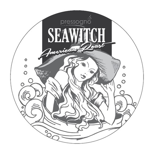 K-Cup Coffee Lid creation illustrated "Seawitch" Range