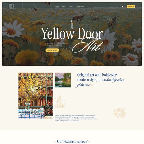 Yellow Door Art Studio