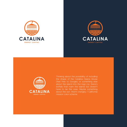 Catalina - Clean logo design concept