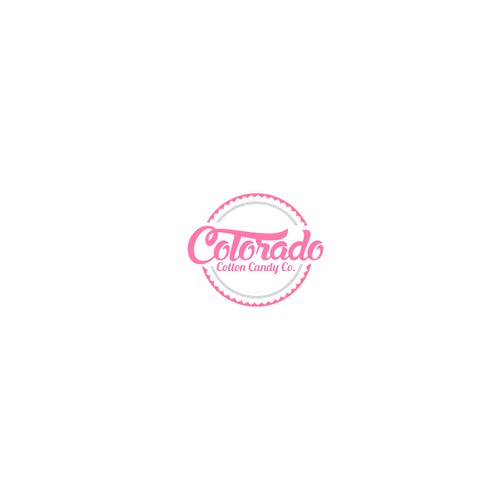 Create a logo and website for new Cotton Candy vendor! Need clean and simple w/ a little whimsy