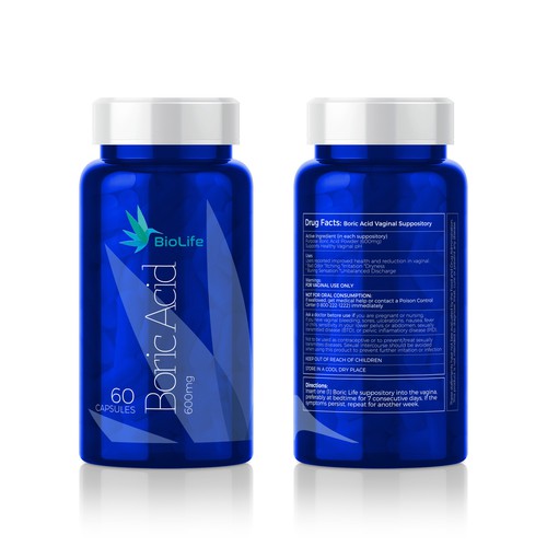 BioLife Boric Acid - Package Design