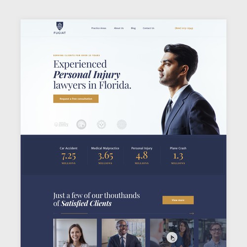 Homepage Law Firm