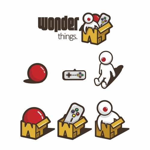 wonder things, toys onlineshop logo