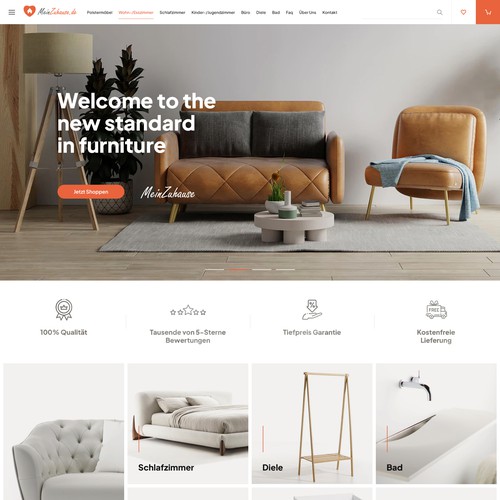 Web site design Better Living - the best furniture site