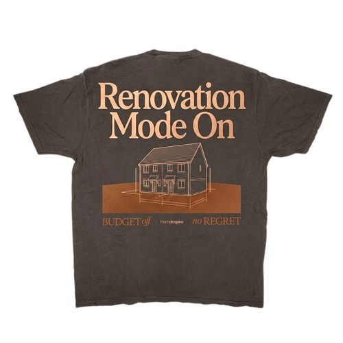 Houses Renovation T-shirt concept design