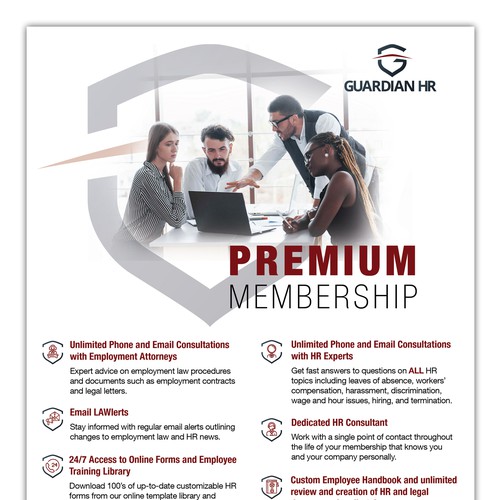 Guardian HR Flyer Design