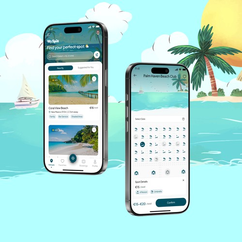 Beach Reservation App