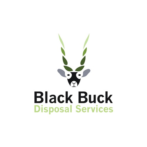 Black Buck Disposal Service Logo